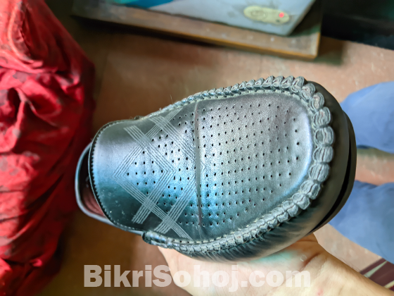 Black pam shoes lofer